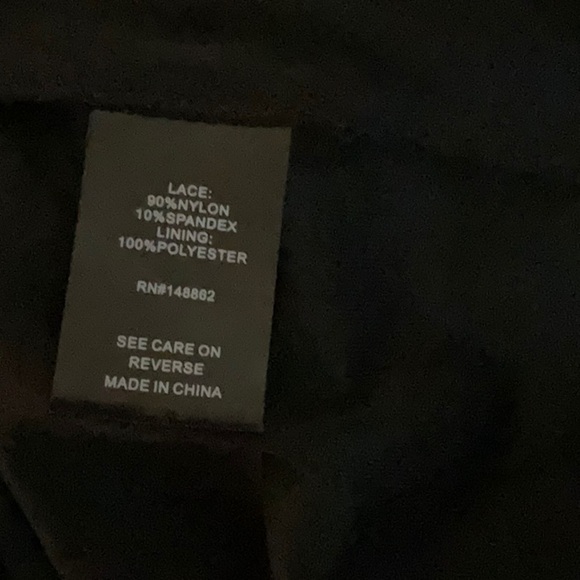 Torrid Black Lace Cold Shoulder Dress - Picture 11 of 12